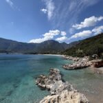 Crystal-clear coastline of Kyparissi, Laconia, Greece