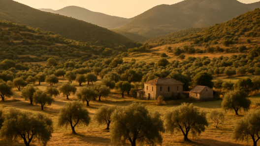 Το αγροτικό τοπίο του Λαμπόκαμπου στον Ζάρακα Λακωνίας